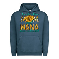 Pigment Midnight Navy i have two titles mom and nana and i rock them bot Urban Hoodie - texasbilliewilder