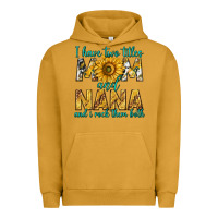 Pigment Peanut Butter i have two titles mom and nana and i rock them bot Urban Hoodie - texasbilliewilder