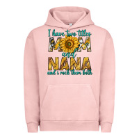 Pigment Salmon i have two titles mom and nana and i rock them bot Urban Hoodie - texasbilliewilder