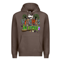 Coffee witches be crazy Premium Hoodie - Zillion Design Studio