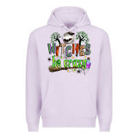 Lilac witches be crazy Premium Hoodie - Zillion Design Studio