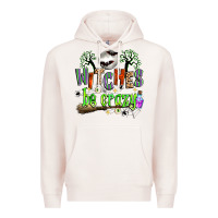 Pale Pink witches be crazy Premium Hoodie - Zillion Design Studio