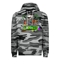 Slate Camo witches be crazy Premium Hoodie - Zillion Design Studio