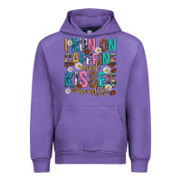 Tulip i run on caffeine and kisses mothers day Urban Hoodie - texasbilliewilder