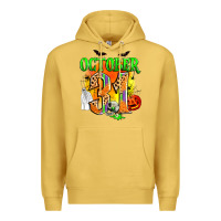 Antique Gold october 31 Premium Hoodie - Zillion Design Studio