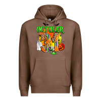Chestnut october 31 Premium Hoodie - Zillion Design Studio