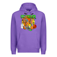 Purple october 31 Premium Hoodie - Zillion Design Studio