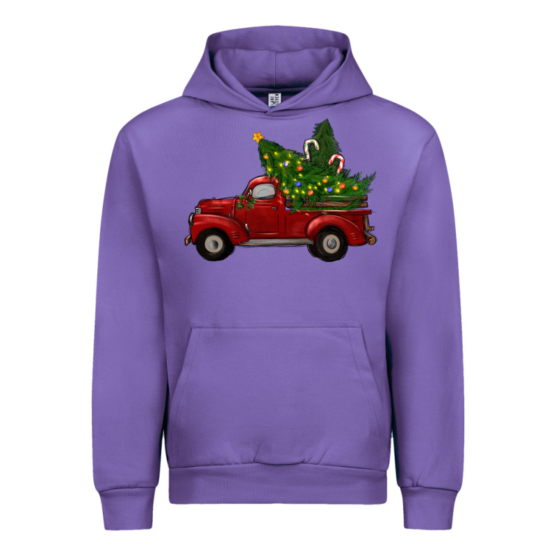 Christmas Trees With Truck Urban Hoodie by RanaPortraitStore | Teevron