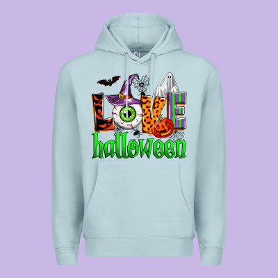 Love Halloween Premium Hoodie Designed By Zillion Design Studio
