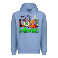 Colony Blue love halloween Premium Hoodie - Zillion Design Studio