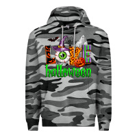 Slate Camo love halloween Premium Hoodie - Zillion Design Studio