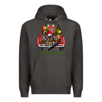 Smoke merry christmas truck Premium Hoodie - RanaPortraitStore