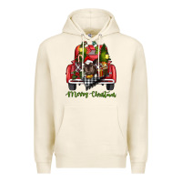 Tofu merry christmas truck Premium Hoodie - RanaPortraitStore