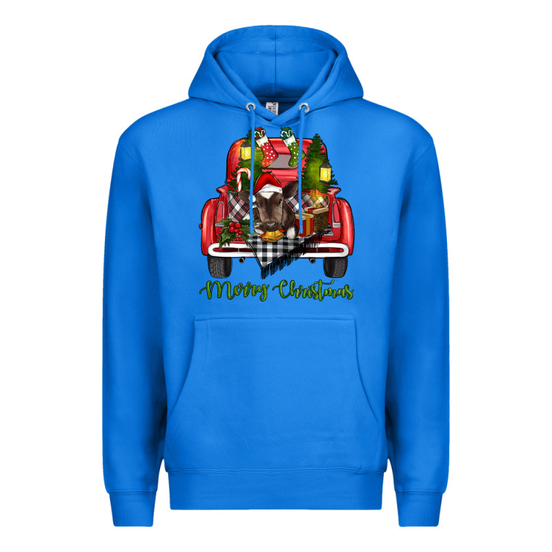 Merry Christmas Truck Premium Hoodie by RanaPortraitStore | Teevron