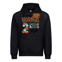 Black i was normal two kids ago Urban Hoodie - texasbilliewilder
