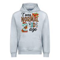 Heather Grey i was normal two kids ago Urban Hoodie - texasbilliewilder