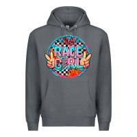 Rock race girl Premium Hoodie - AdoDesignShop