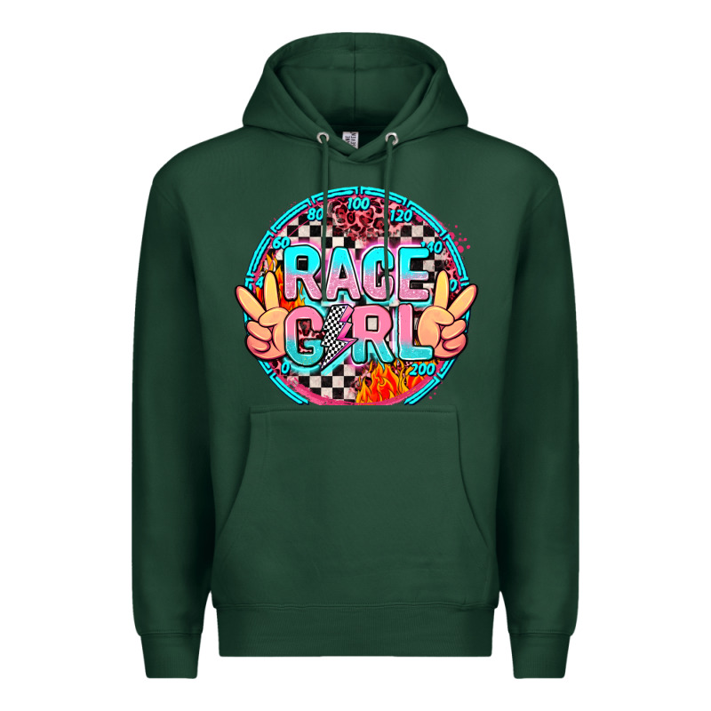 Race Girl Premium Hoodie by AdoDesignShop | Teevron