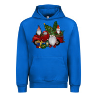 Cobalt christmas gnomes with truck Urban Hoodie - RanaPortraitStore