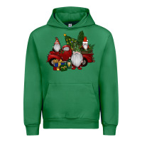 Emerald christmas gnomes with truck Urban Hoodie - RanaPortraitStore