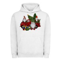 Pigment Lunar Rock christmas gnomes with truck Urban Hoodie - RanaPortraitStore