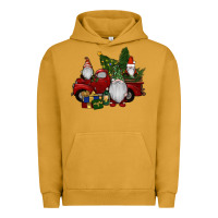 Pigment Peanut Butter christmas gnomes with truck Urban Hoodie - RanaPortraitStore