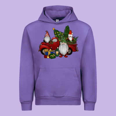 Christmas Gnomes With Truck Urban Hoodie Designed By Ranaportraitstore