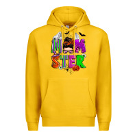 Lemon halloween momster messy bun Premium Hoodie - Zillion Design Studio