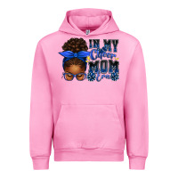 In My Cheer Mom Era Afro Messy Bun Urban Hoodie | Teevron