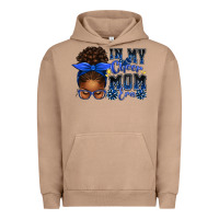 Pigment Burro in my cheer mom era afro messy bun Urban Hoodie - texasbilliewilder