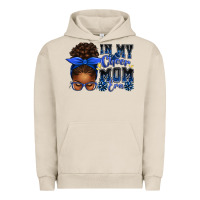 Pigment French Oak in my cheer mom era afro messy bun Urban Hoodie - texasbilliewilder