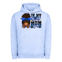 Pigment Grape Ice in my cheer mom era afro messy bun Urban Hoodie - texasbilliewilder