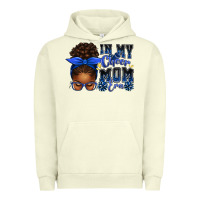 Pigment Pistachio in my cheer mom era afro messy bun Urban Hoodie - texasbilliewilder