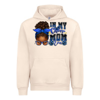 Sandshell in my cheer mom era afro messy bun Urban Hoodie - texasbilliewilder