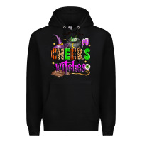 Black Cheers witches Premium Hoodie - Zillion Design Studio