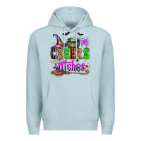 Blue Mist Cheers witches Premium Hoodie - Zillion Design Studio