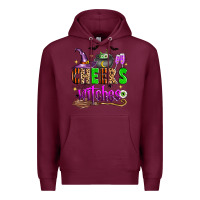 Burgundy Cheers witches Premium Hoodie - Zillion Design Studio