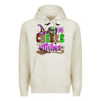 Oatmeal Heather Cheers witches Premium Hoodie - Zillion Design Studio