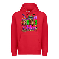 Red Cheers witches Premium Hoodie - Zillion Design Studio