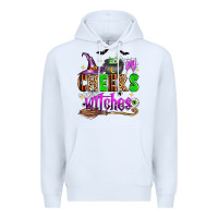 White Cheers witches Premium Hoodie - Zillion Design Studio