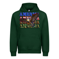 Forest Green america america america america Urban Hoodie - Zillion Design Studio