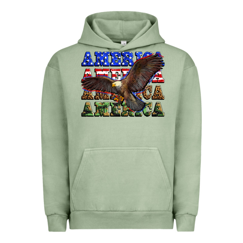 America America America America Urban Hoodie by Zillion Design Studio | Teevron
