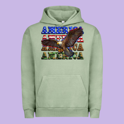 America America America America Urban Hoodie Designed By Zillion Design Studio