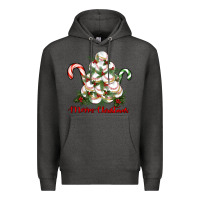 Charcoal Heather merry christmas baseball Premium Hoodie - RanaPortraitStore