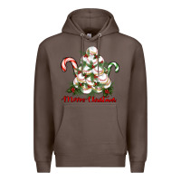 Coffee merry christmas baseball Premium Hoodie - RanaPortraitStore