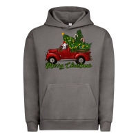 Pigment Tornado merry christmas baby sheep trees with truck Urban Hoodie - RanaPortraitStore