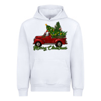 Merry Christmas Baby Sheep Trees With Truck Urban Hoodie | Teevron