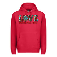 Cardinal love make this house a home Premium Hoodie - RanaPortraitStore