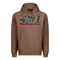 Chestnut love make this house a home Premium Hoodie - RanaPortraitStore