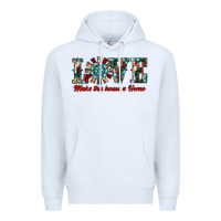 White love make this house a home Premium Hoodie - RanaPortraitStore